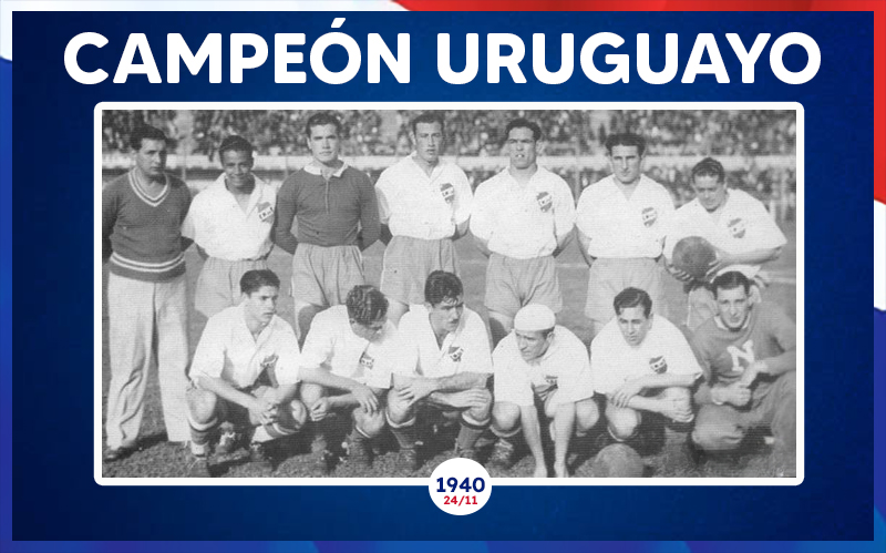 CAMPEÓN URUGUAYO 1940